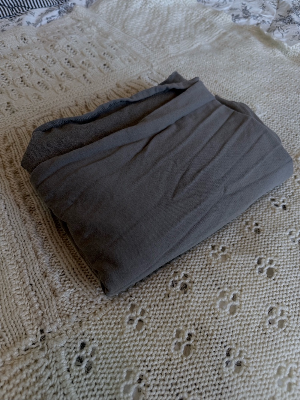 Stretchy Nursing/Swaddle Wrap - Gray
